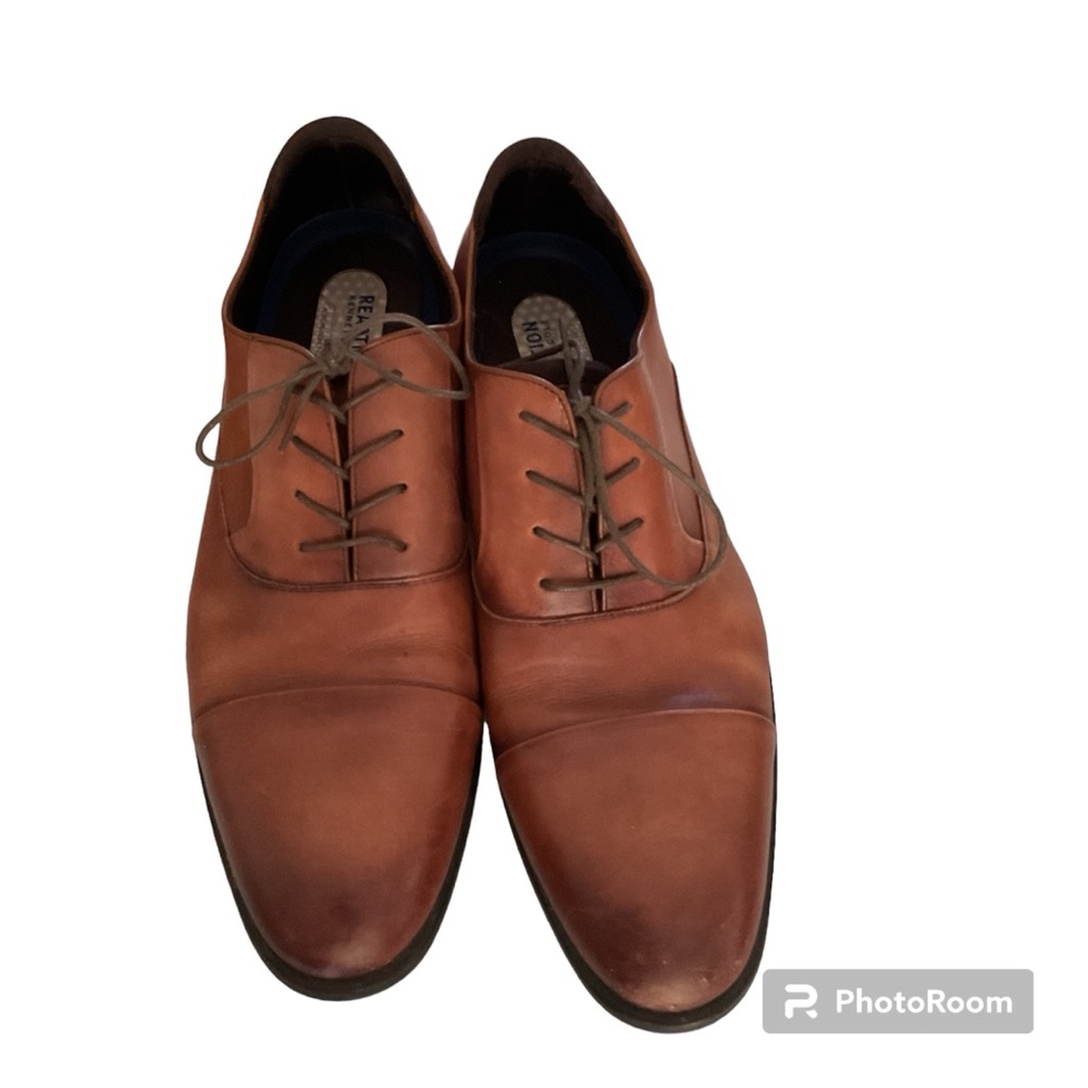 Kenneth Cole Reaction  Men’s Oxford Cap Toe Tie Up Dress Shoes Sz13